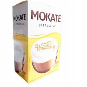 Kawa Mokate Cappuccino Waniliowe W Saszetkach 160g