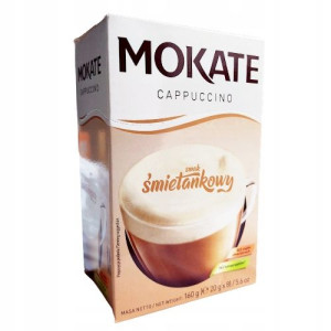 Mokate Cappuccino Śmietankowe W Saszetkach 160g