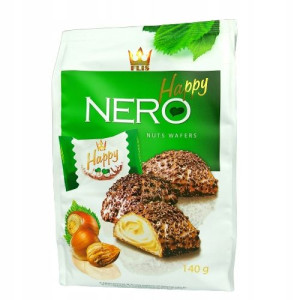 Happy Nero Nuts Orzechowe Flis 140g