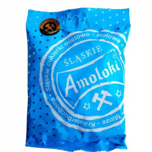 Śląskie Cukierki Miętowo - Ziołowe Amoloki 80g