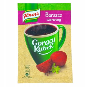 Knorr Gorący Kubek Barszcz Czerwony 14g Zupa