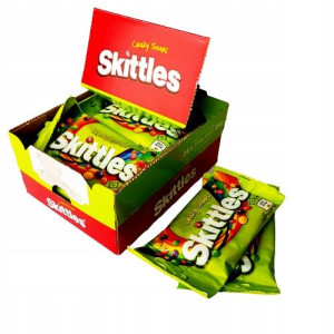 Skittles Crazy Sours Owocowe Kaśne Cukierki 532g