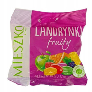 Cukierki Mieszko Landrynki Fruity Owocowe 90g