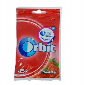Guma Truskawkowa Orbit Wrigleys Strawberry 25 Szt