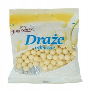Cukierki Draże Mleczne Jutrzenka 80g