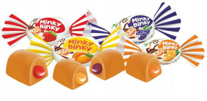 Cukierki Roshen Minky Binky Toffi Z Galaretką 1kg.