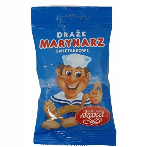 Cukierki Draże Śmietankowe Marynarz Skawaw 70g