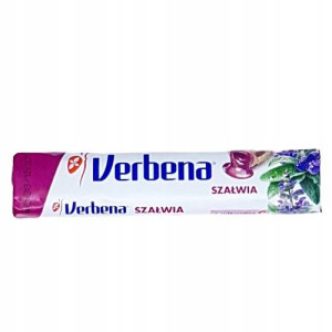 Cukierki Ziołowe Dropsy Verbena Szałwia 32g