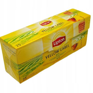Herbata Czarna Lipton Yellow Label 25 Torebek 50g