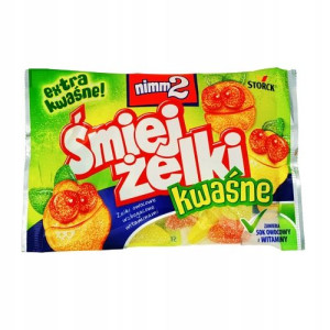 Żelki Kwaśne Śmiejżelki 100g