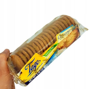 Ciastka Owsiane Tago Z Sezamem I Błonnikiem 185g