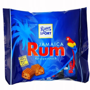 Cukierki Czekoladki Ritter Sport Jamaica Rum 200g