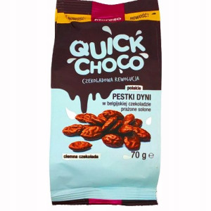 Pestki Dyni W Czekoladzie Prażone Solone 70g