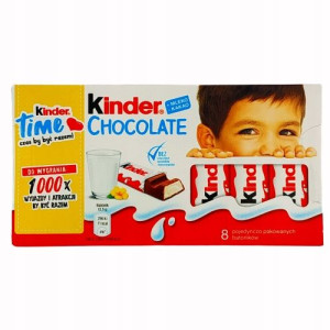Ferrero Czekolada Kinder 100 G 8 Szt. Chocolate