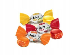 Cukierki Roshen Juice Mix Karmelki Owocowe 1kg