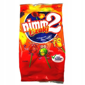 Lizaki Nimm2 Mix Owocowe Worek 8szt Dla Dzieci