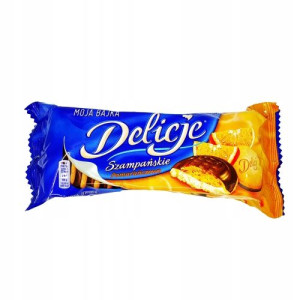 Ciastka Delicje Szampańskie Pomarańcza 147g