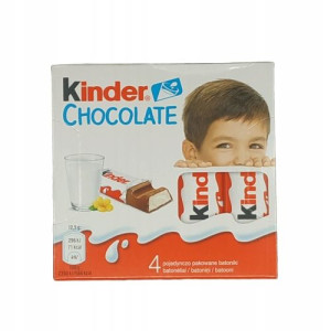 Ferrero Czekolada Kinder 50g 4szt. Chocolate