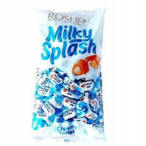 Cukierki Milky Splash Roshen, Szklanka Mleka 1kg.