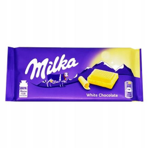 Czekolada Milka 100g Biała White Chocolate