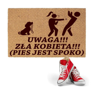 Wycieraczka Wejściowa Pod Drzwi Gruba 50x80cm