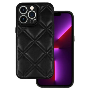 Leather 3d Case Do Samsung Galaxy S21 Fe Wzór 3 Czarny