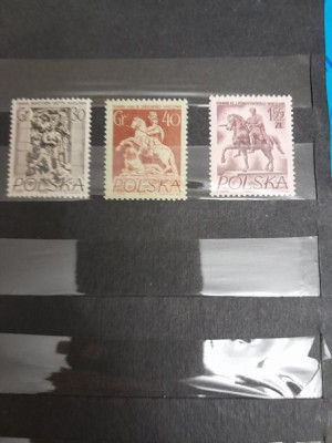 Filatelistyka - Polska - 1956r. - Pomniki Warszawy (II)
