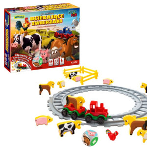 Gra Rodzinna Uciekające Zwierzęta Wader Play&fun