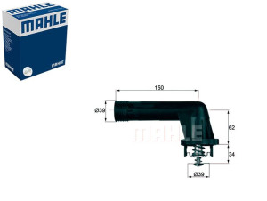 Termostat Bmw 95c M43 E34 36 Mahle