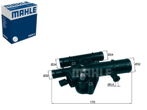 Termostat Renault 89c 1,9dci Mahle