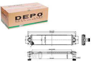 Intercooler Depo 2147000qaa 93179776 7701057121 44