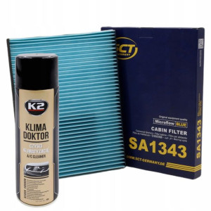 Filtr Kabinowy SCT SA1343 + Klima Doktor K2 500ml
