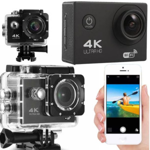 Zestaw Kamera Sportowa 4k Uhd Wifi Pro Go Wodoodporna + Akcesoria