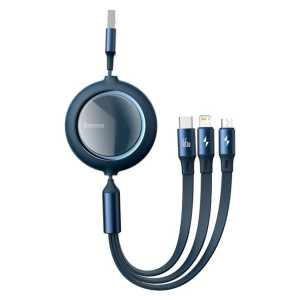 Kabel Usb 3w1 Baseus Bright Mirror, Usb Do Micro Usb / Usb-c