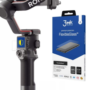 Nietłukące szkło hybrydowe do DJI RS 3 / RS 3 Pro - 3mk FlexibleGlass