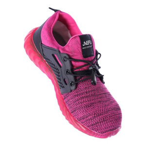 Buty BHP robocze "40" / 25,7 c - różowe