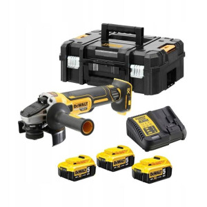Szlifierka Kątowa Aku 125 3* 5,0ah Dcg405p3 Dewalt