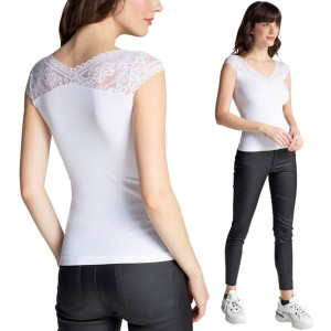 Gatta koszulka Shirt Misabel MicroModal biała S