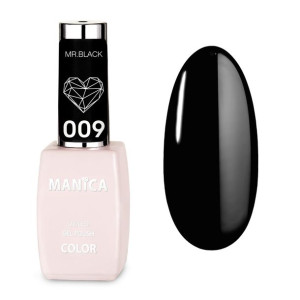 Manica Lakier hybrydowy - Ms. Black 009 10ml