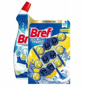 Bref Floral Delight Kwiatowy Żel do WC + Zawieszka