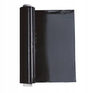 Folia Stretch Czarna 1,5kg Na Cienkiej Tulei