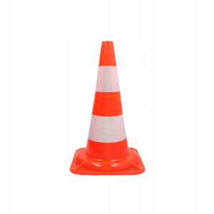 Pachołek drogowy odblaskowy; profil okrągły; wys.:
