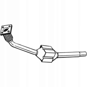 Katalizator SEAT INCA; VW CADDY II 1.9D 11.95-01.0