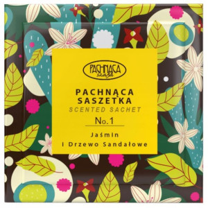 Pachnąca Szafa Saszetka Jaśmin i Drzewo Sandałowe