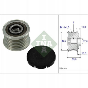 Koło pasowe alternatora MERCEDES C C T-MODEL S203,
