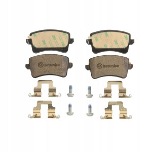 Klocki BREMBO Xtra Tył AUDI A4, A4 ALLROAD, A5, Q5