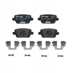 Klocki BREMBO Xtra Tył FORD FOCUS II, GALAXY, KUGA