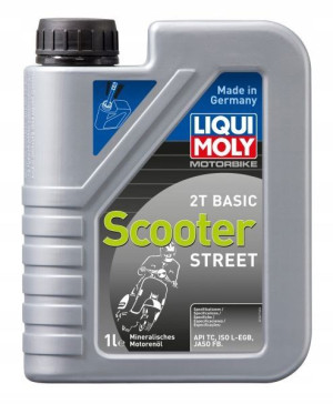 Olej 2T LIQUI MOLY SCOOTER Basic 1l TC Mineralny
