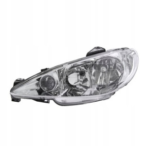 Reflektor Lampa L PEUGEOT 206 09.98-11.05 VALEO VA