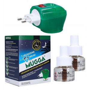Elektrofumigator Na Komary Elektro +2x Wkład Mugga